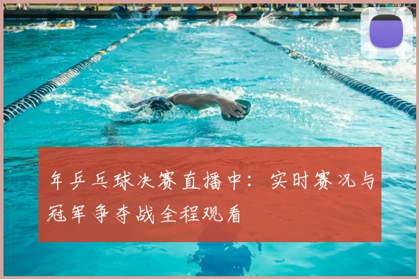 年乒乓球决赛直播中:实时赛况与冠军争夺战全程观看